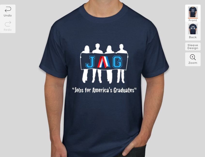T-Shirt Design for State Conference by Madison Ponder (Front)